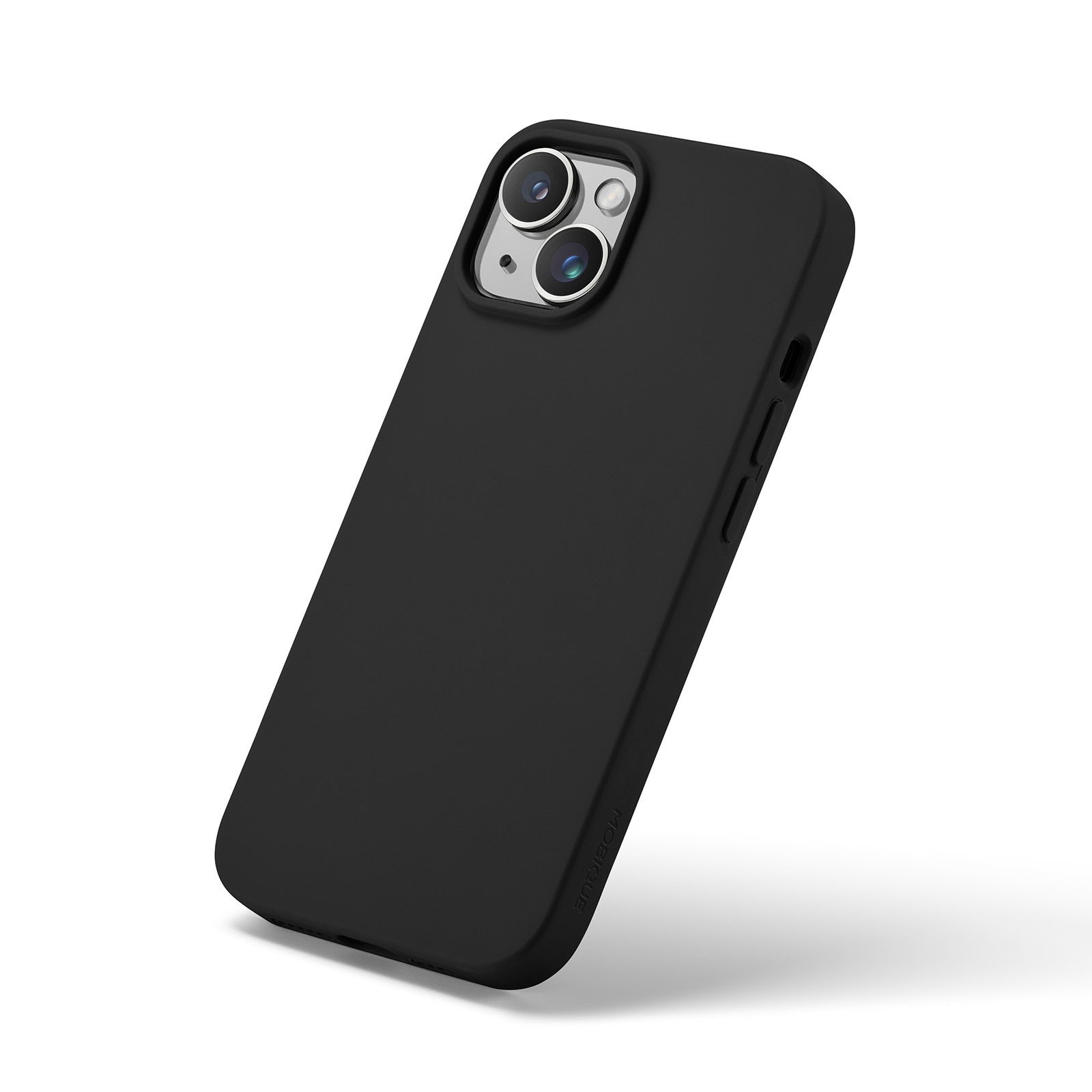 Cover in silicone Magnetic iPhone 14 Nero