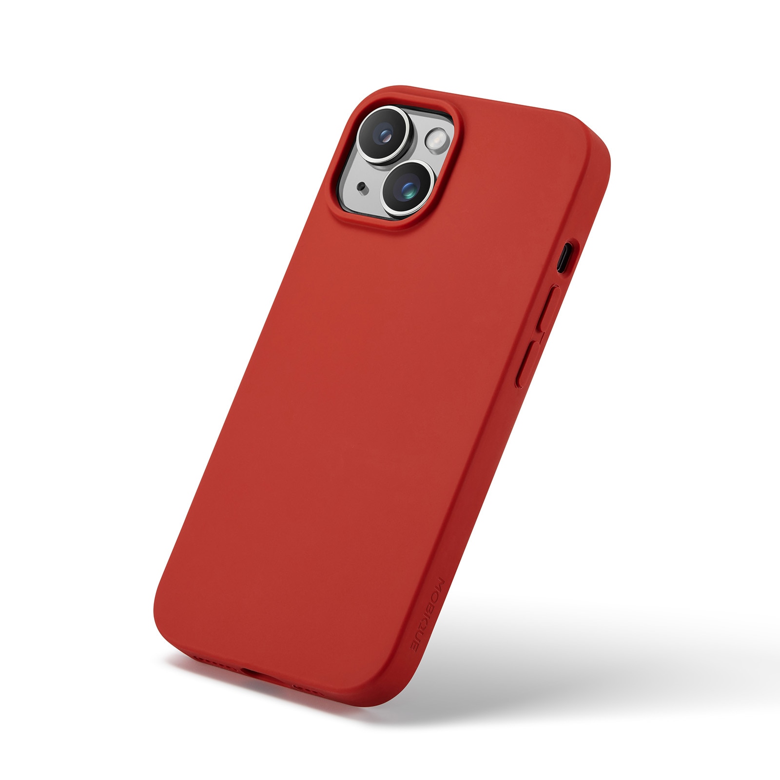 Cover in silicone Magnetic iPhone 14 Lava Red