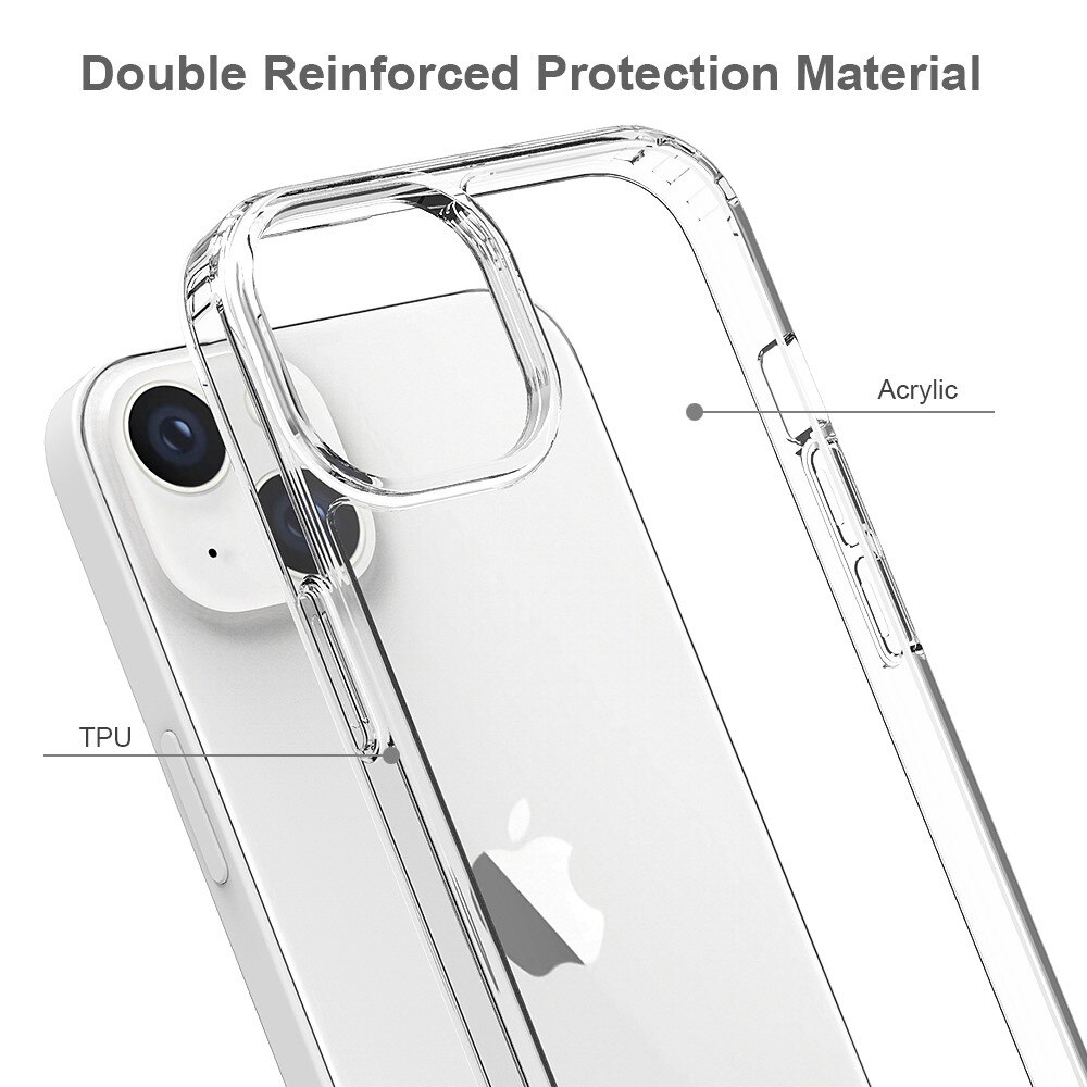 Cover ibride per iPhone 14trasparente