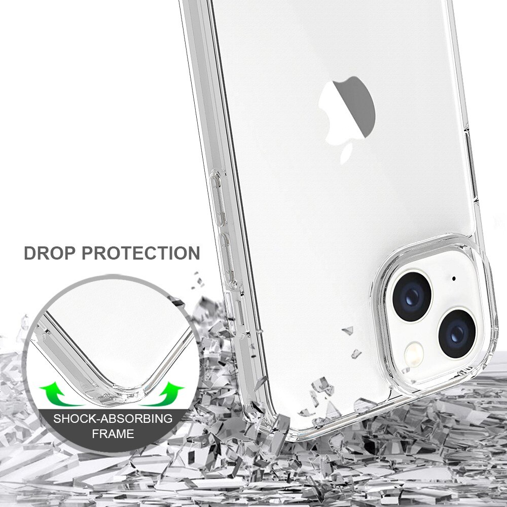 Cover ibride per iPhone 14trasparente