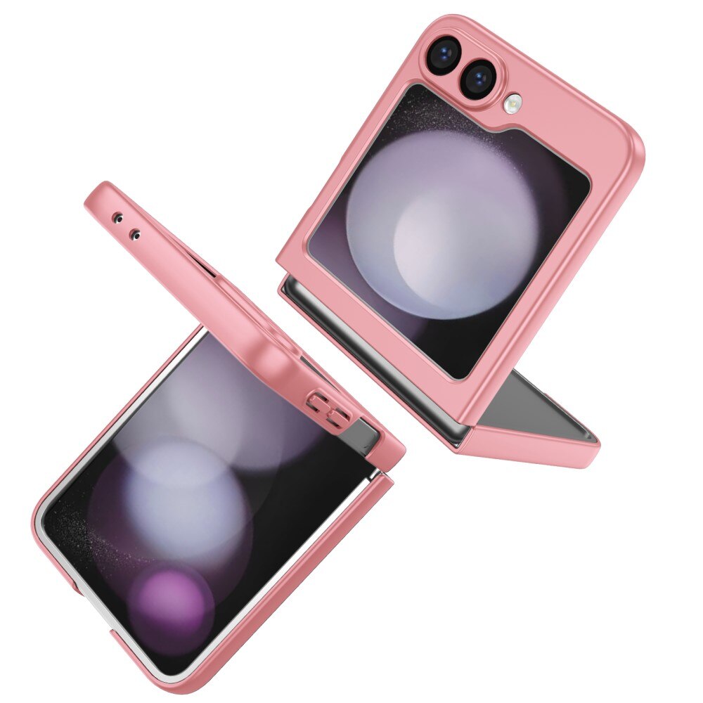 Cover magnetico con porta anelli Samsung Galaxy Z Flip 6 rosa