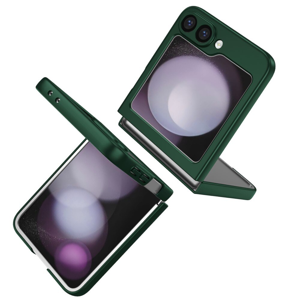 Cover magnetico con porta anelli Samsung Galaxy Z Flip 6 verde