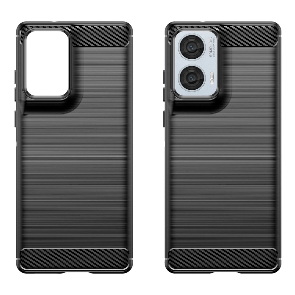 Cover TPU Brushed Motorola Edge 50 Fusion Black