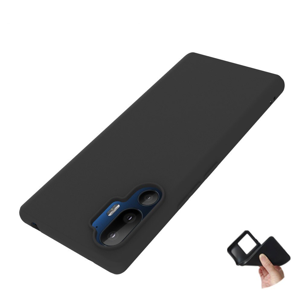 Cover TPU resistente agli urti HTC U24 Pro Nero