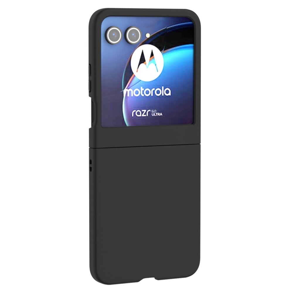 Cover dura gommata Motorola Razr 50 nero