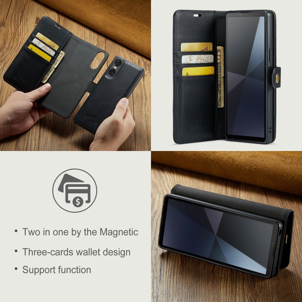 Cover portafoglio Magnet Wallet Sony Xperia 10 VI Black