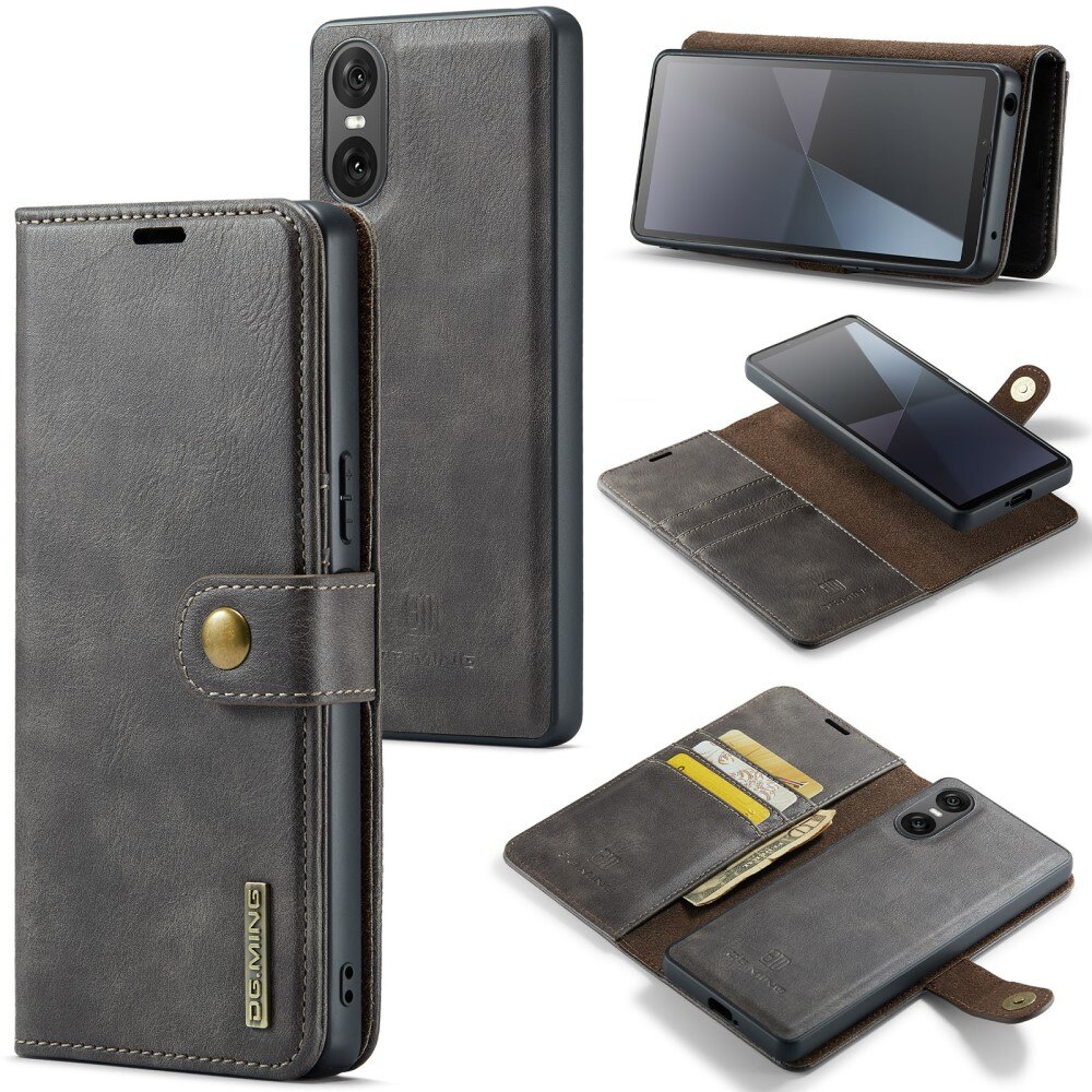 Cover portafoglio Magnet Wallet Sony Xperia 5 VI Brown