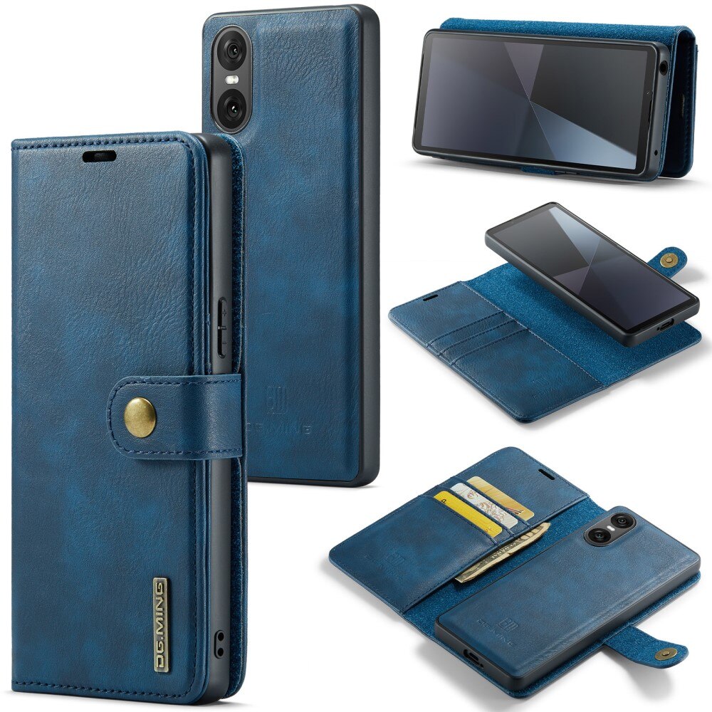 Cover portafoglio Magnet Wallet Sony Xperia 10 VI Blue