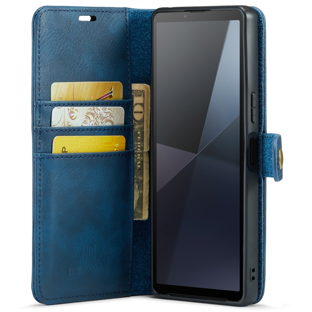 Cover portafoglio Magnet Wallet Sony Xperia 10 VI Blue