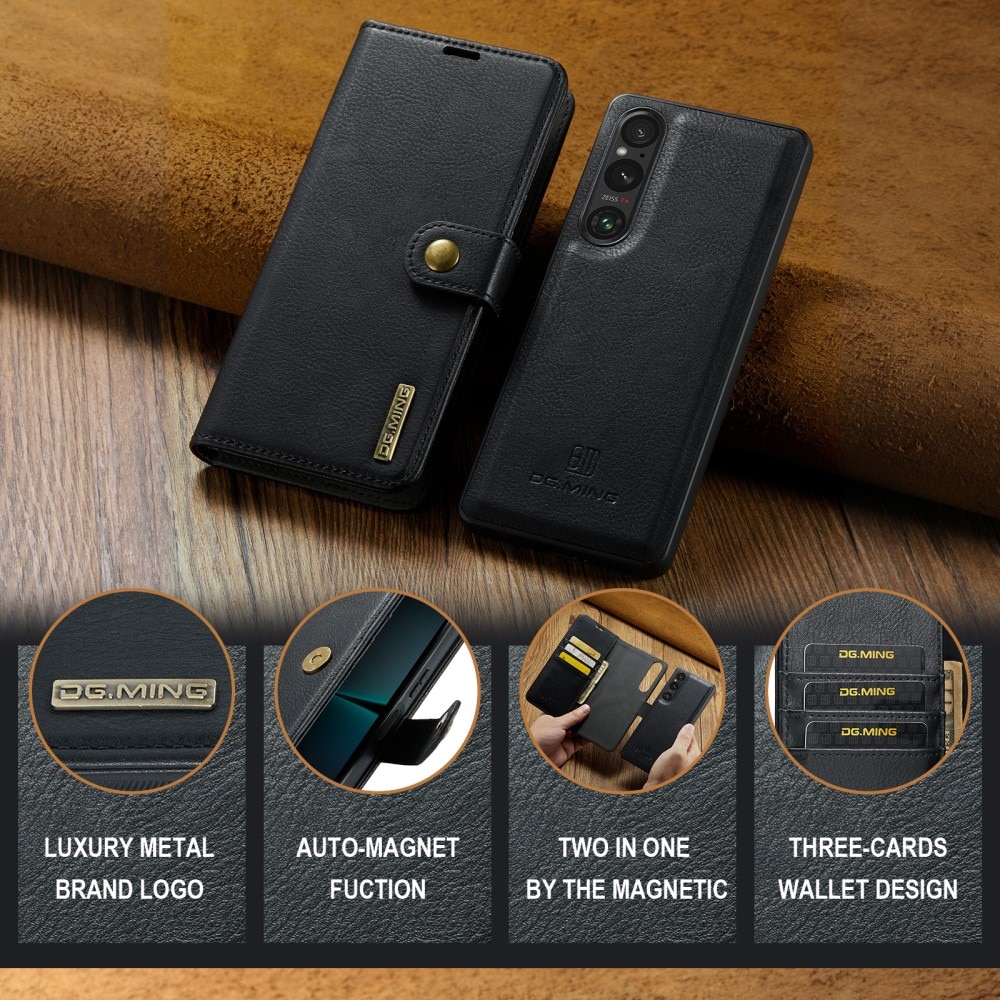 Cover portafoglio Magnet Wallet Sony Xperia 1 VI Black