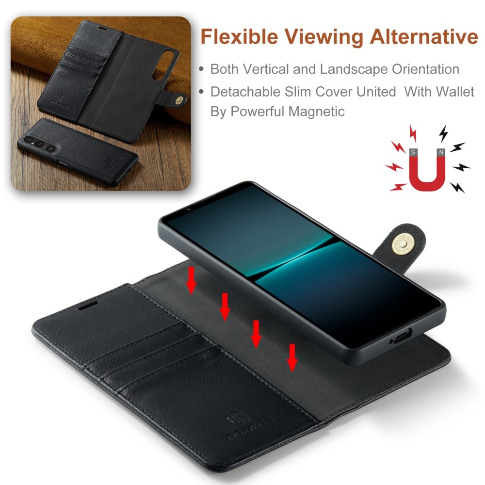 Cover portafoglio Magnet Wallet Sony Xperia 1 VI Black