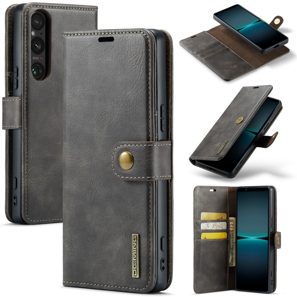 Cover portafoglio Magnet Wallet Sony Xperia 1 VI Brown