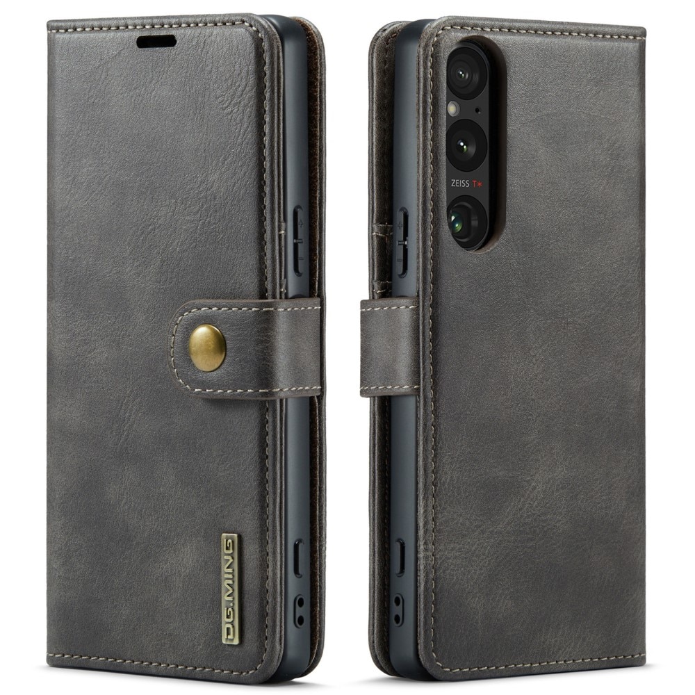 Cover portafoglio Magnet Wallet Sony Xperia 1 VI Brown