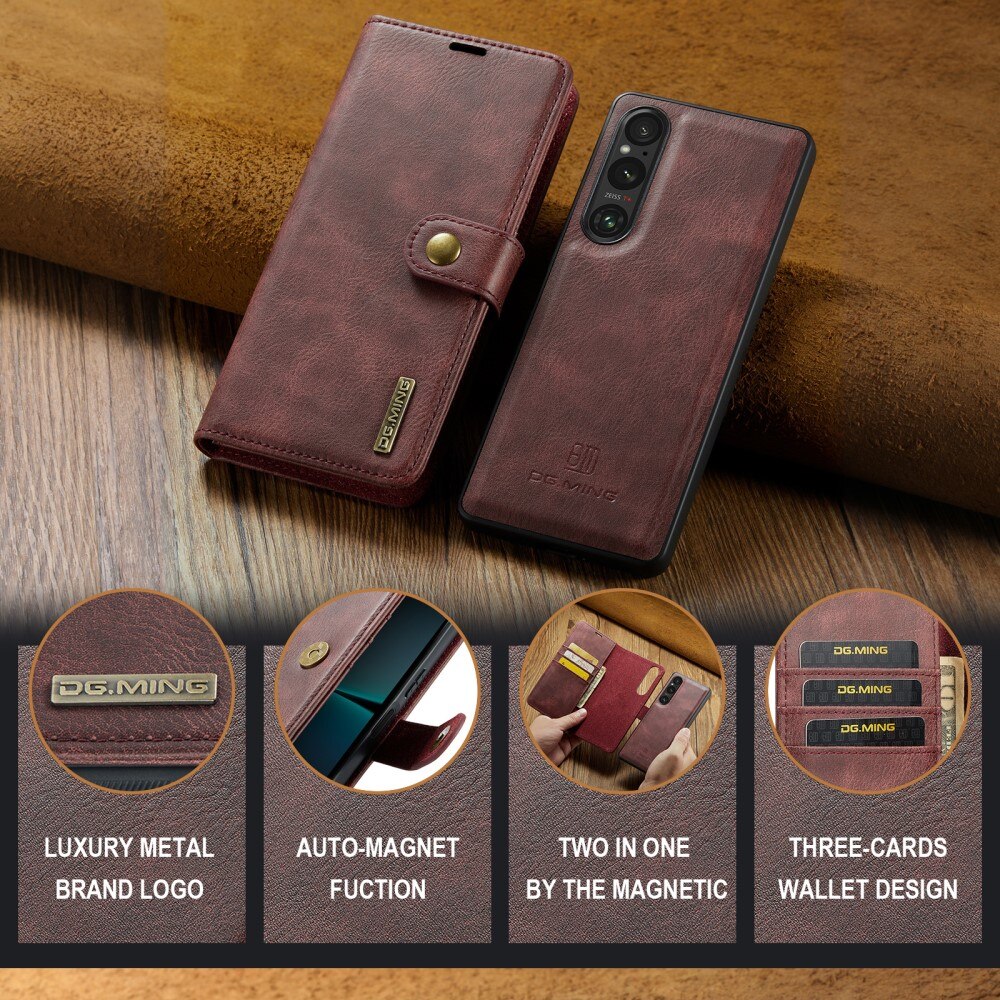 Cover portafoglio Magnet Wallet Sony Xperia 1 VI Red