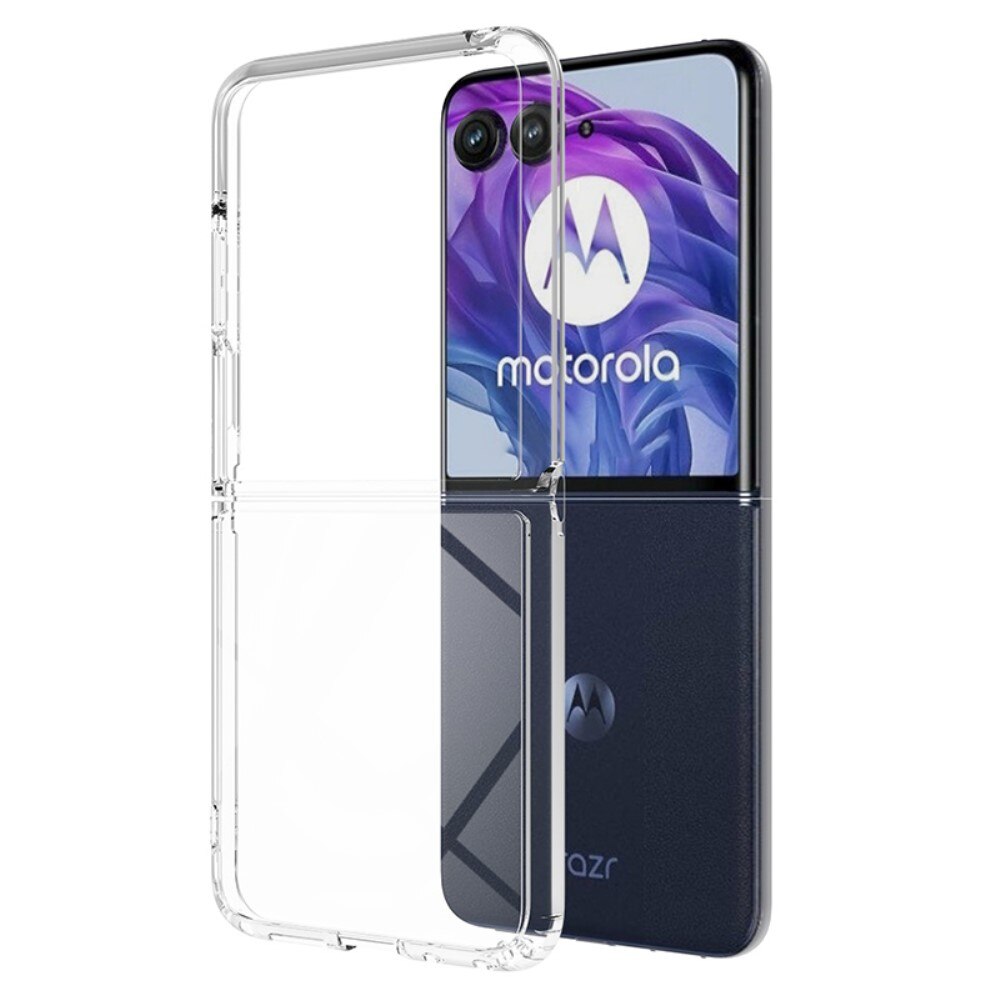 Cover ibride per Motorola Razr 50 Ultra trasparente