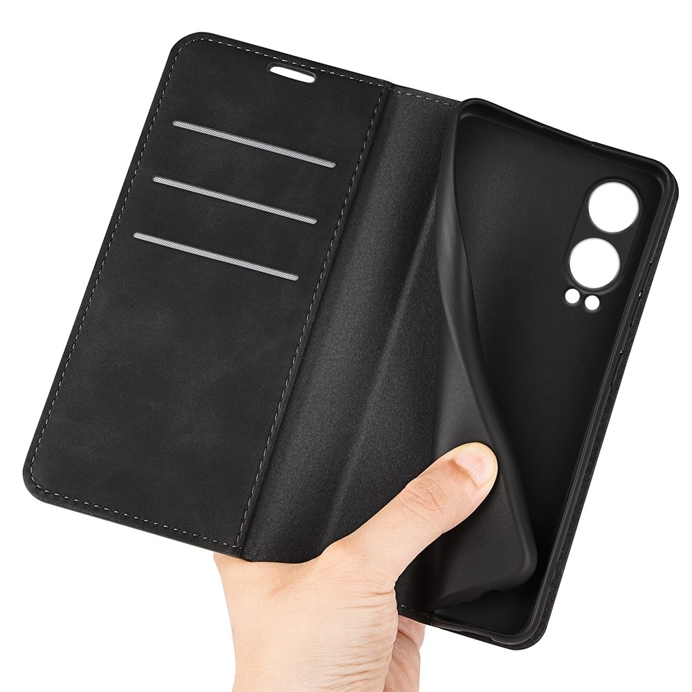 Cover portafoglio sottili  OnePlus Nord CE 4 Lite Nero