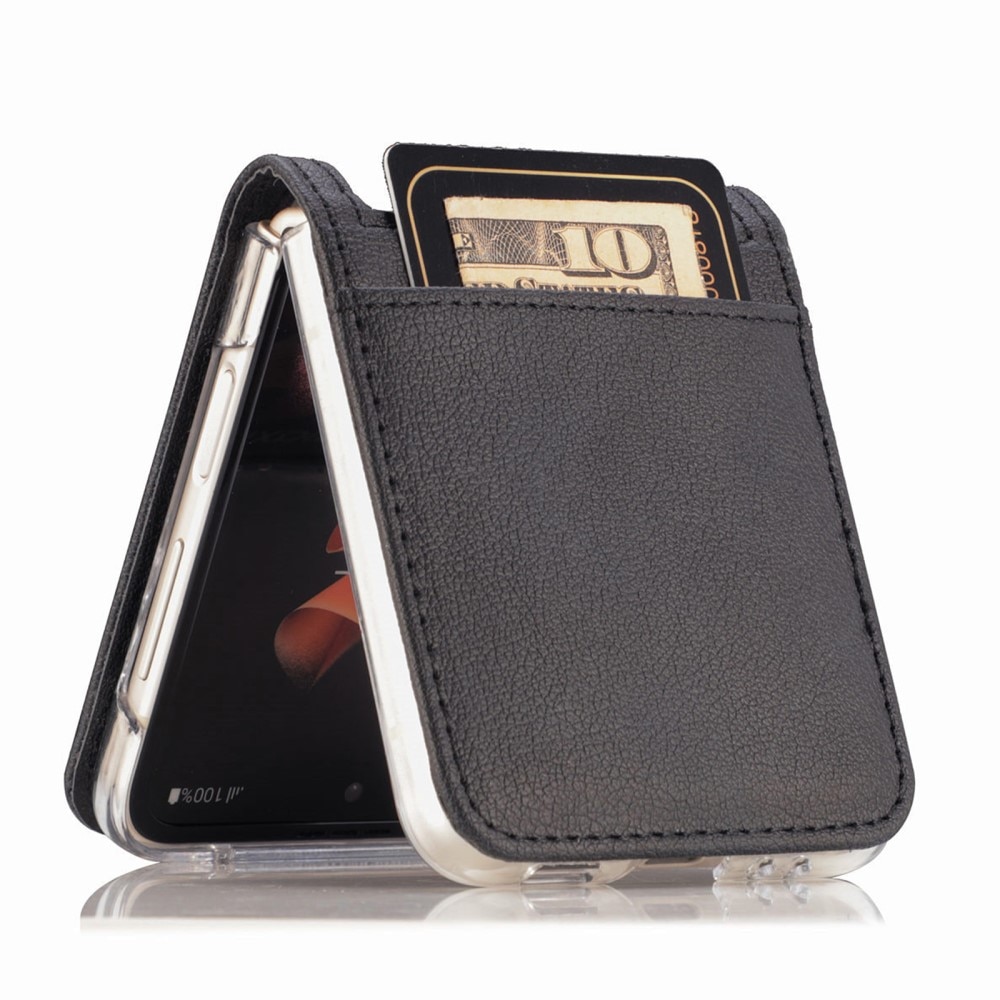 Cover portafoglio Slim Card Wallet Samsung Galaxy Z Flip 6 nero