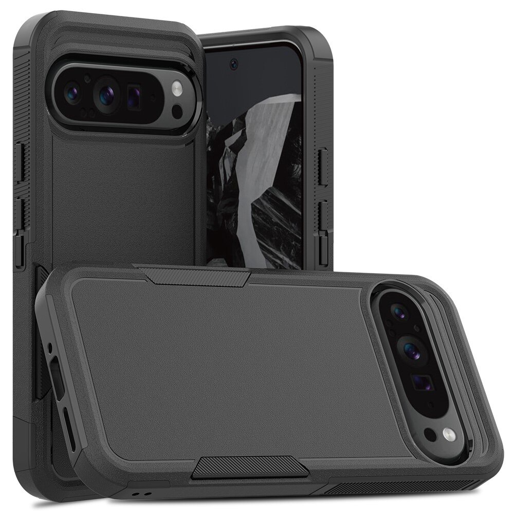 Cover ibride Off-road Google Pixel 9 Pro XL, nero