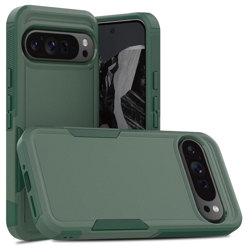 Cover ibride Off-road Google Pixel 9 Pro XL, verde