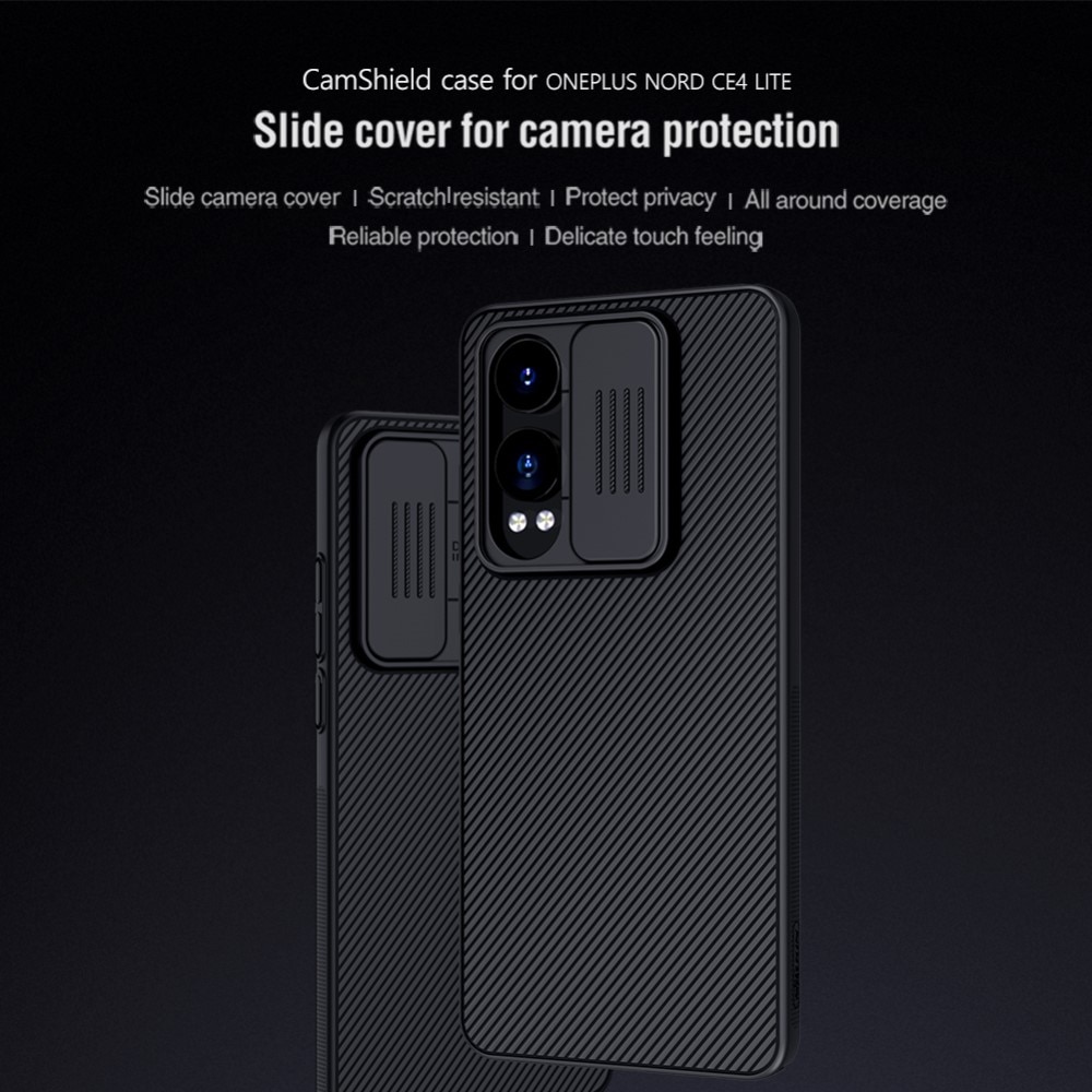 Cover CamShield  OnePlus Nord CE 4 Lite Nero