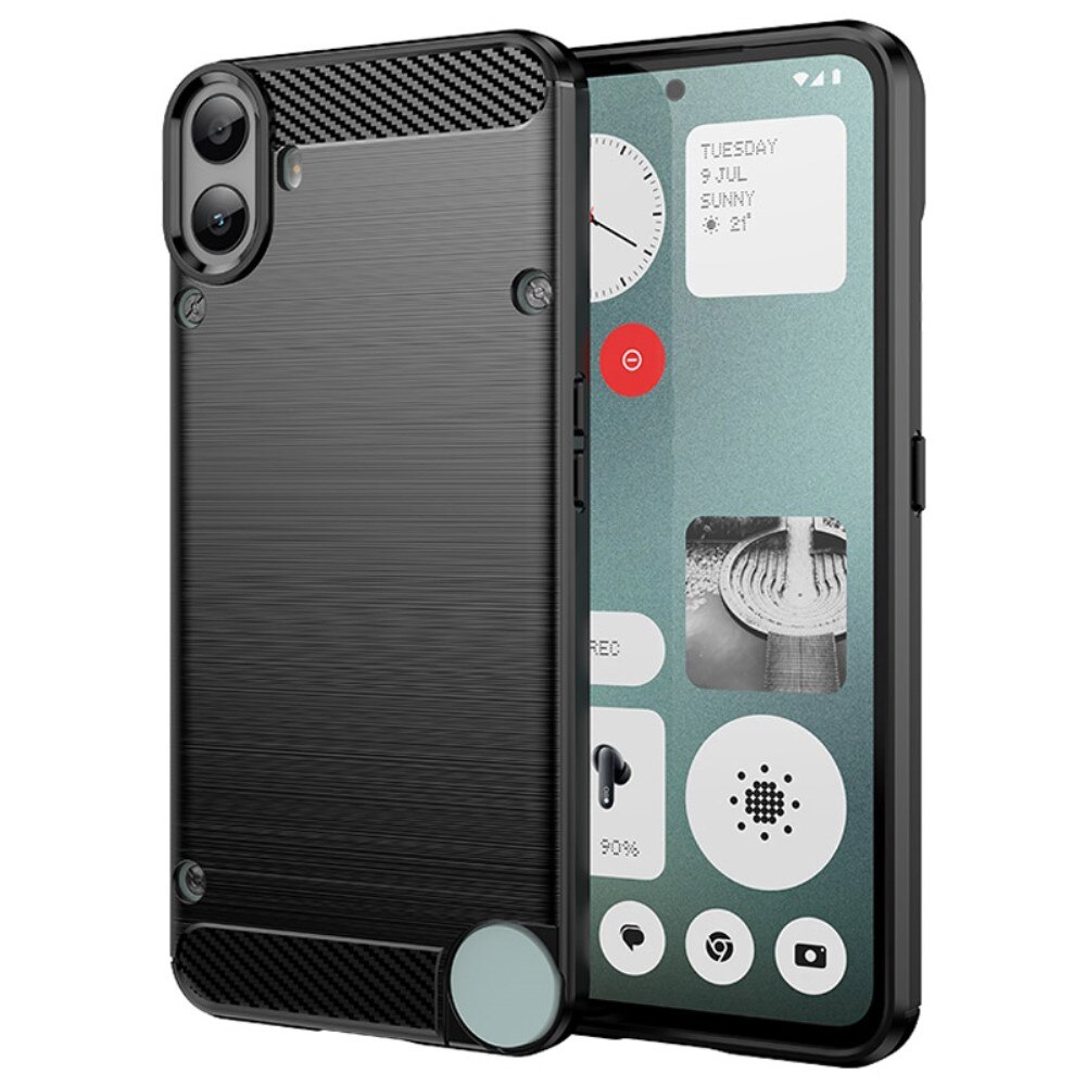 Cover TPU Brushed Nothing CMF Phone 1 Black