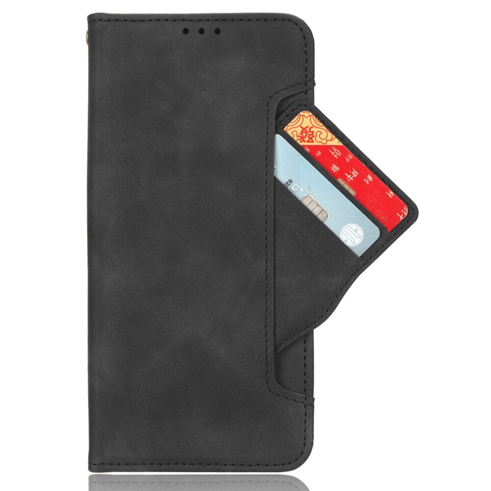 Custodia a portafoglio multipla con portapenne S-pen Samsung Galaxy Z Fold 6 nero