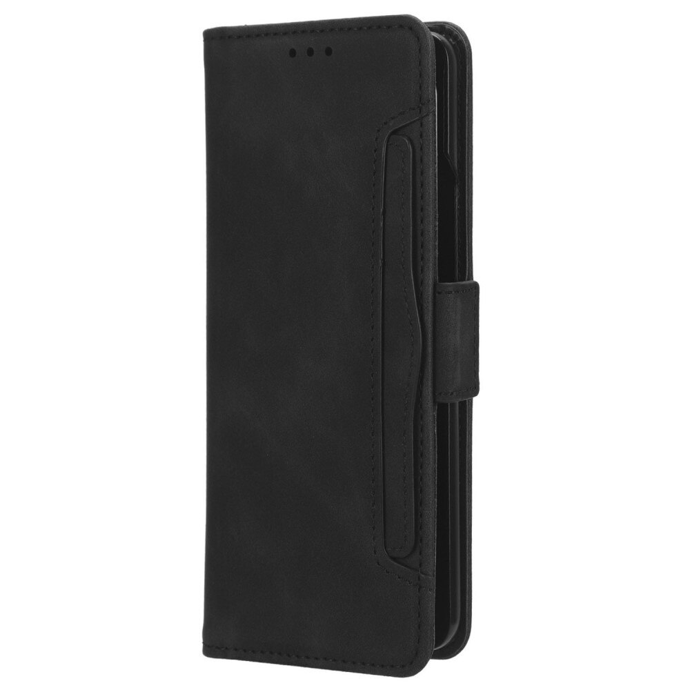 Custodia a portafoglio multipla con portapenne S-pen Samsung Galaxy Z Fold 6 nero