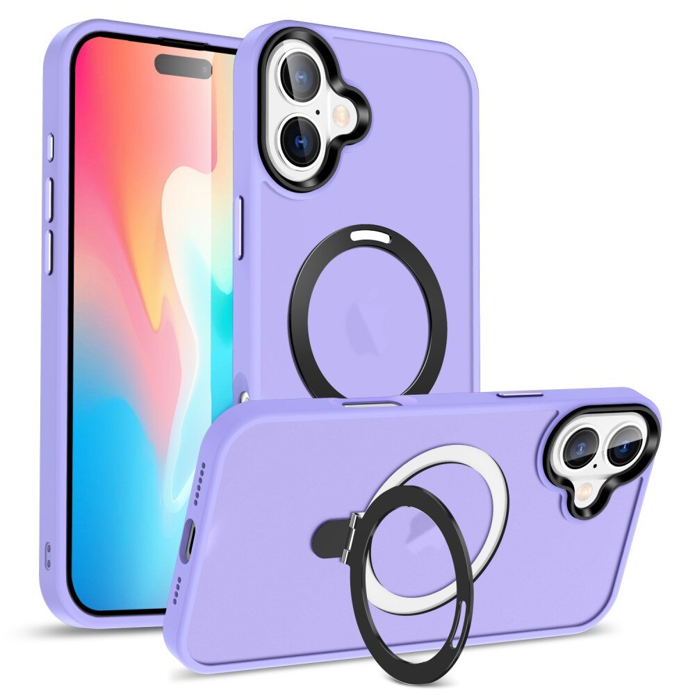 Cover ibride con MagSafe Ring iPhone 16 Viola