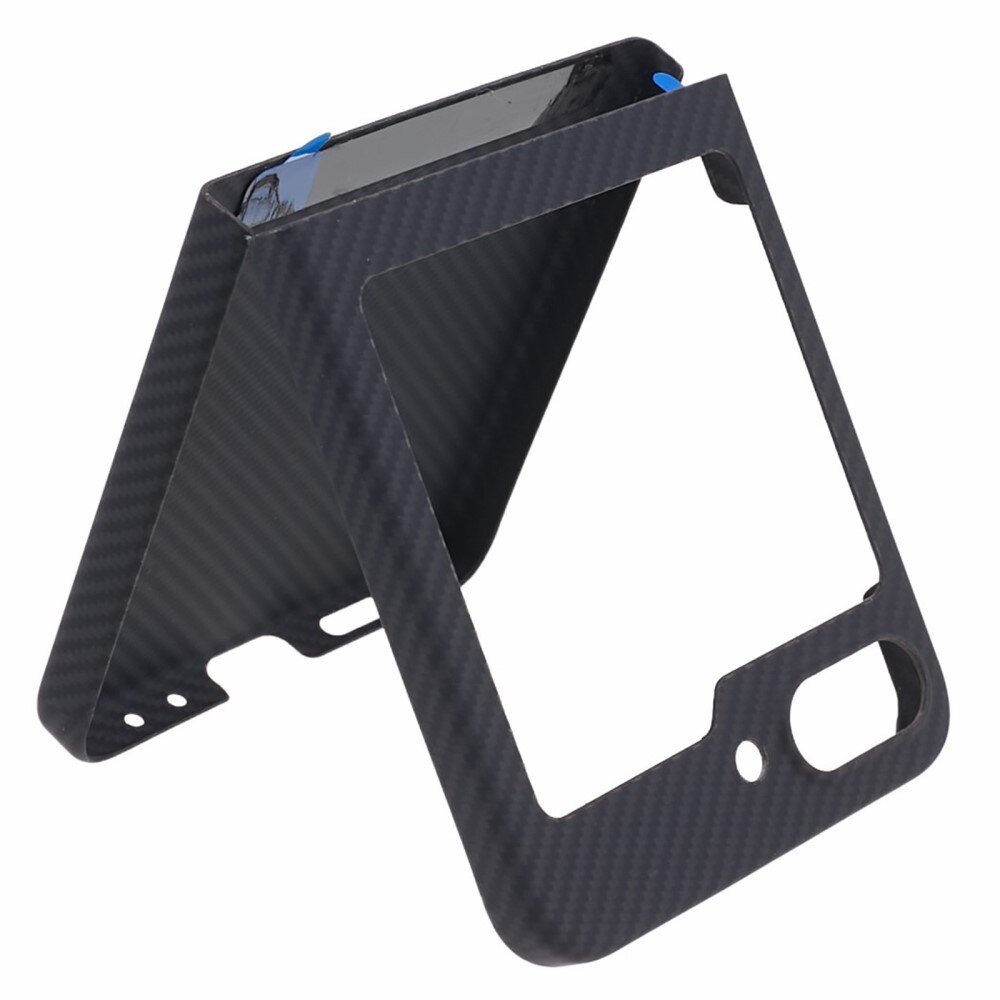 Cover sottile Fibra aramidica Samsung Galaxy Z Flip 6 nero