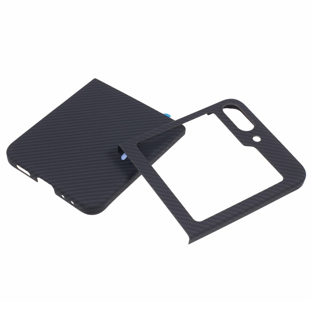 Cover sottile Fibra aramidica Samsung Galaxy Z Flip 6 nero