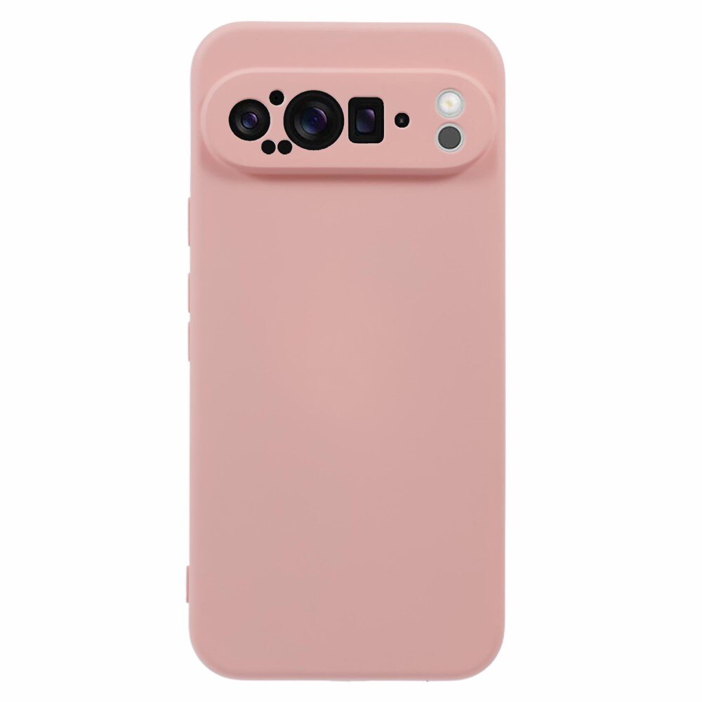 Cover TPU resistente agli urti Google Pixel 9 Pro Rosa