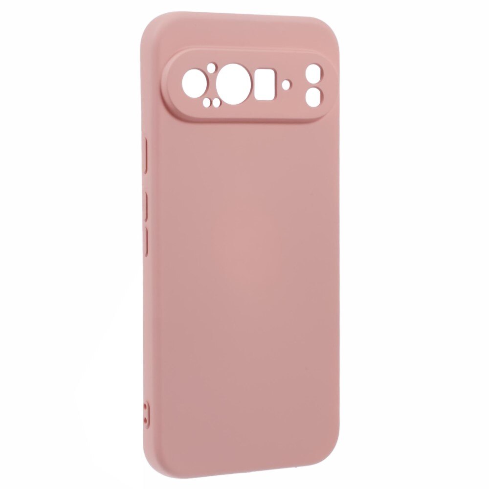 Cover TPU resistente agli urti Google Pixel 9 Pro Rosa