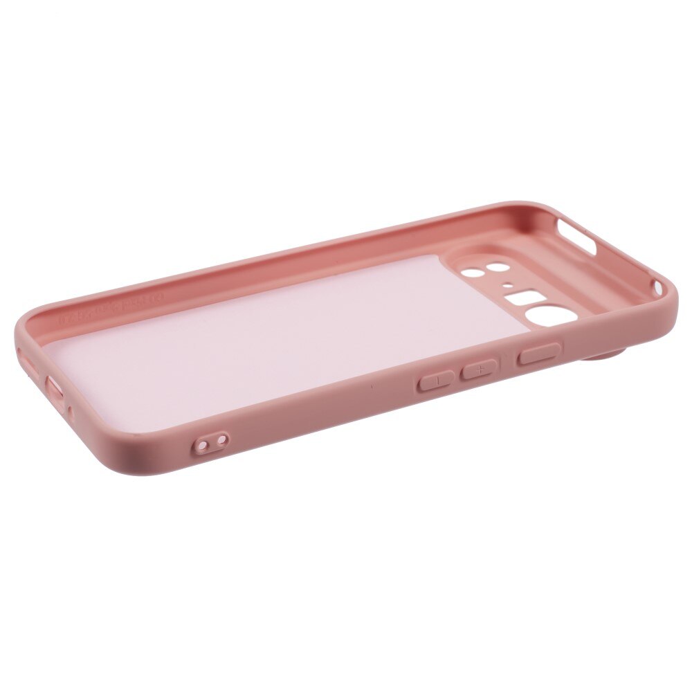 Cover TPU resistente agli urti Google Pixel 9 Pro Rosa