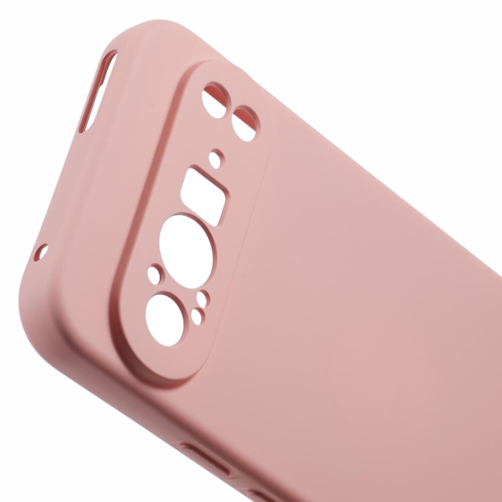 Cover TPU resistente agli urti Google Pixel 9 Pro Rosa