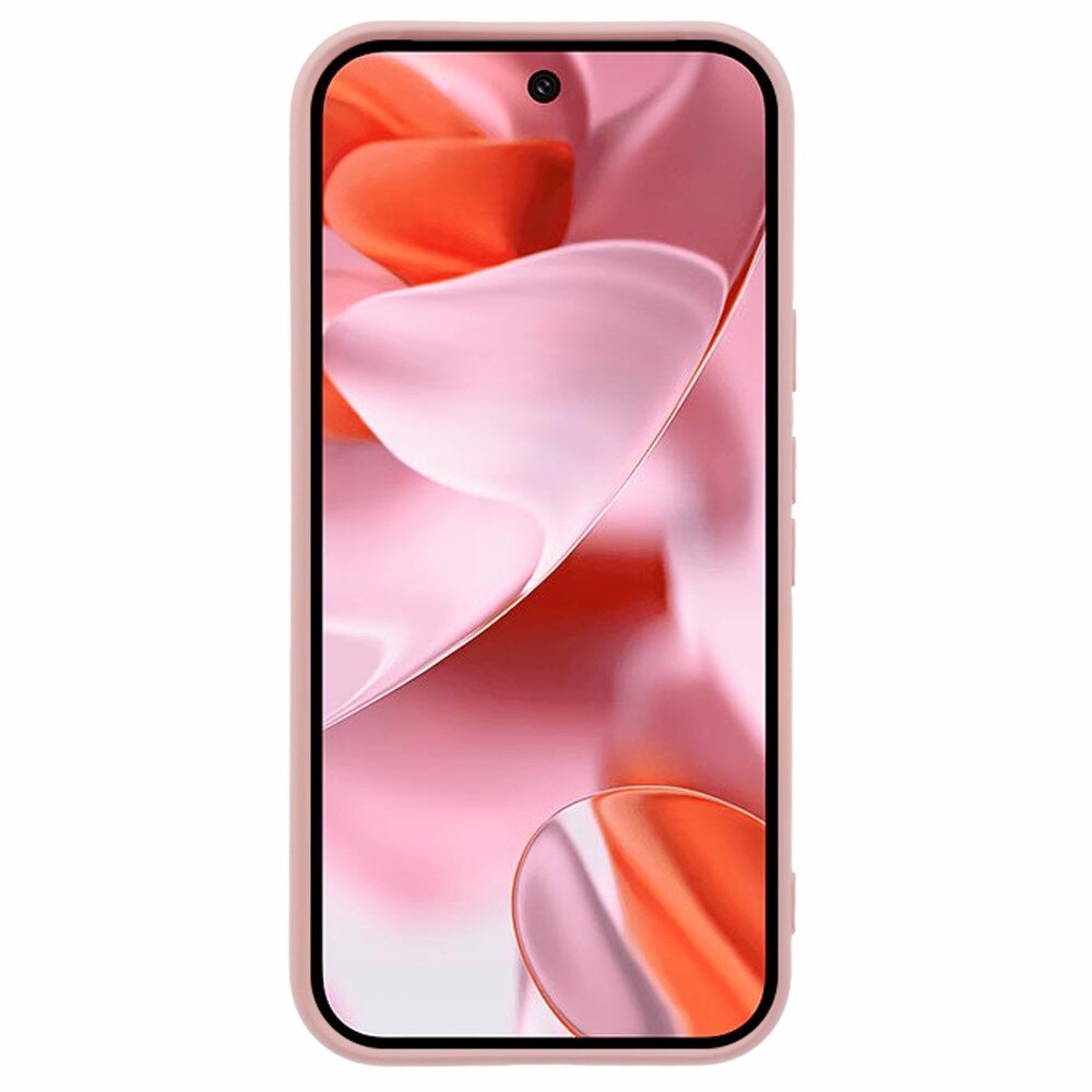 Cover TPU resistente agli urti Google Pixel 9 Rosa