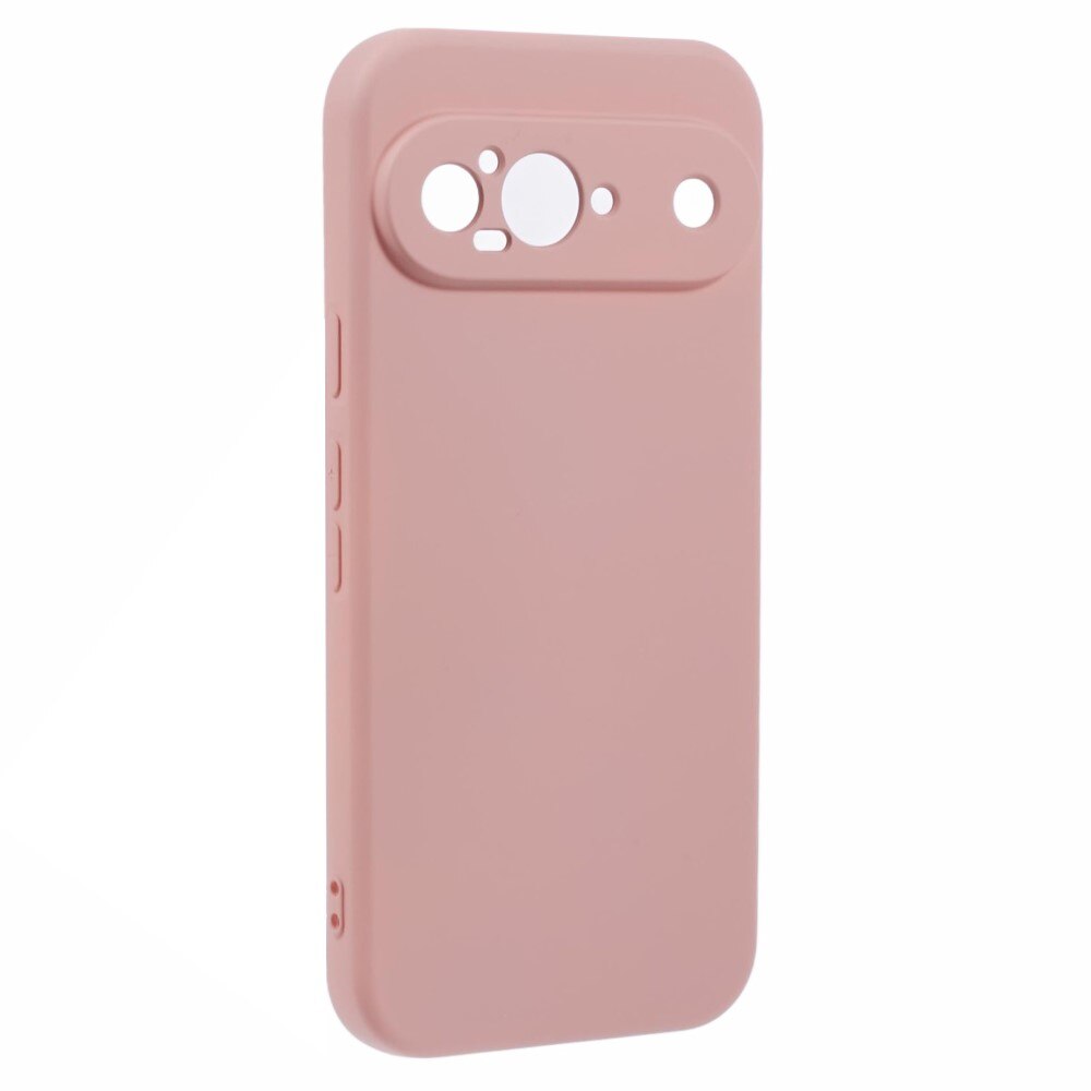 Cover TPU resistente agli urti Google Pixel 9 Rosa