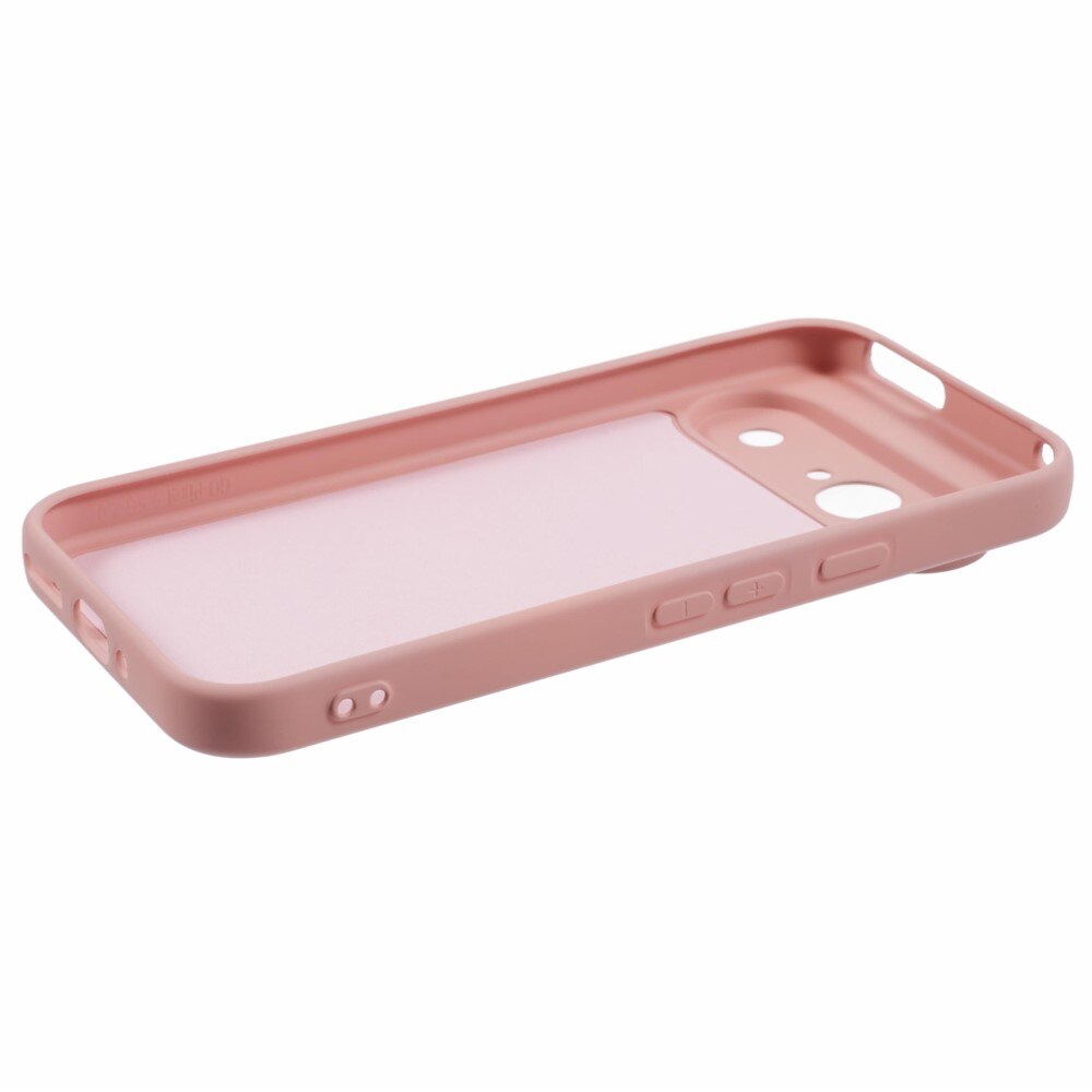 Cover TPU resistente agli urti Google Pixel 9 Rosa