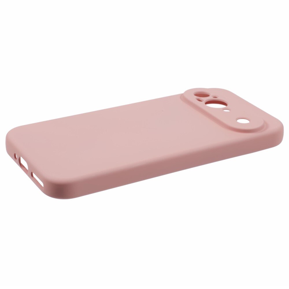 Cover TPU resistente agli urti Google Pixel 9 Rosa