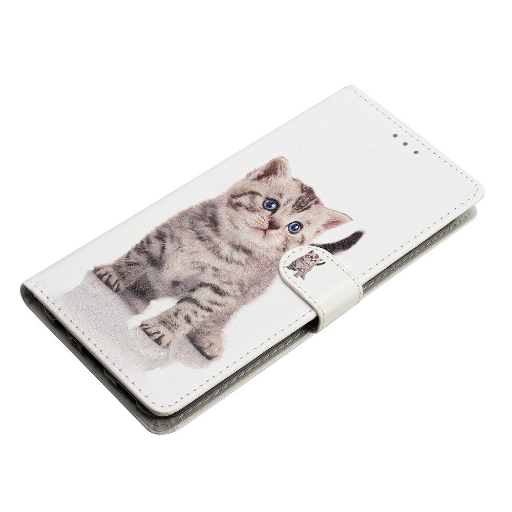 Cover portafoglio Google Pixel 9 gattino