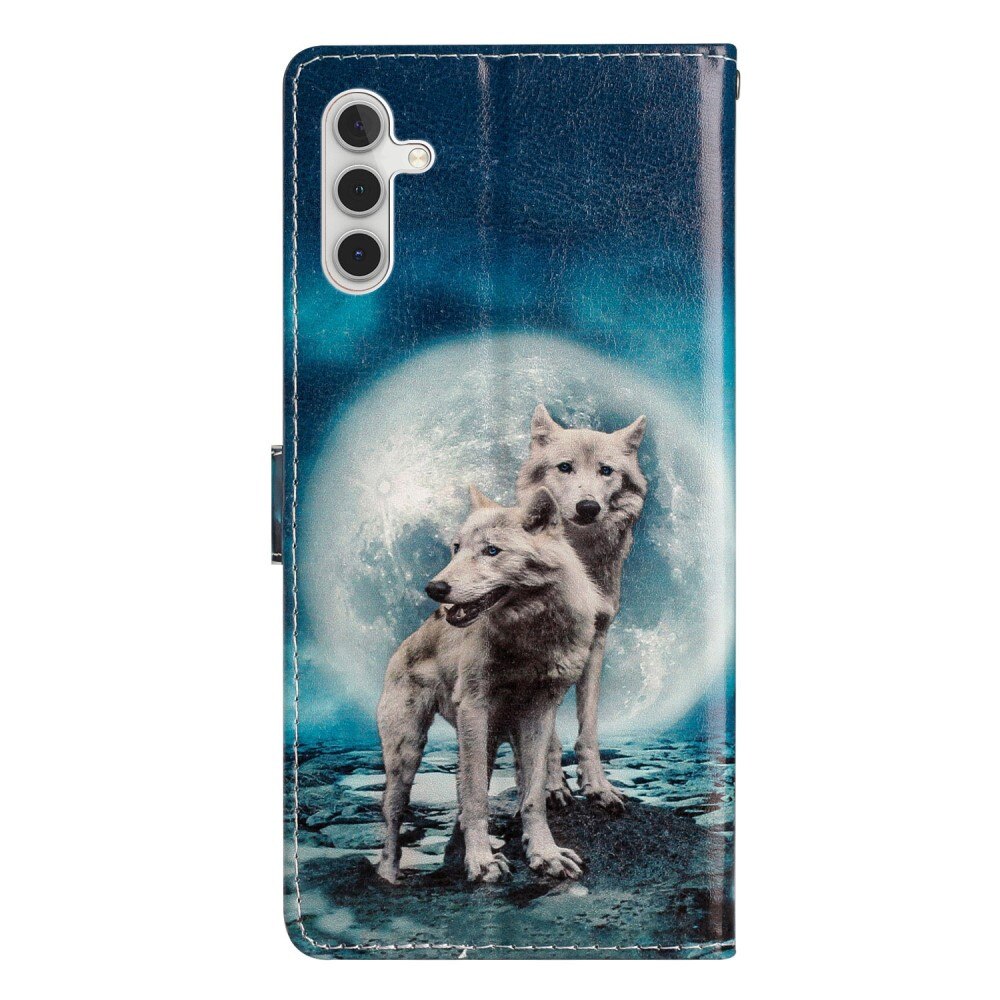 Cover portafoglio Samsung Galaxy A16 lupi