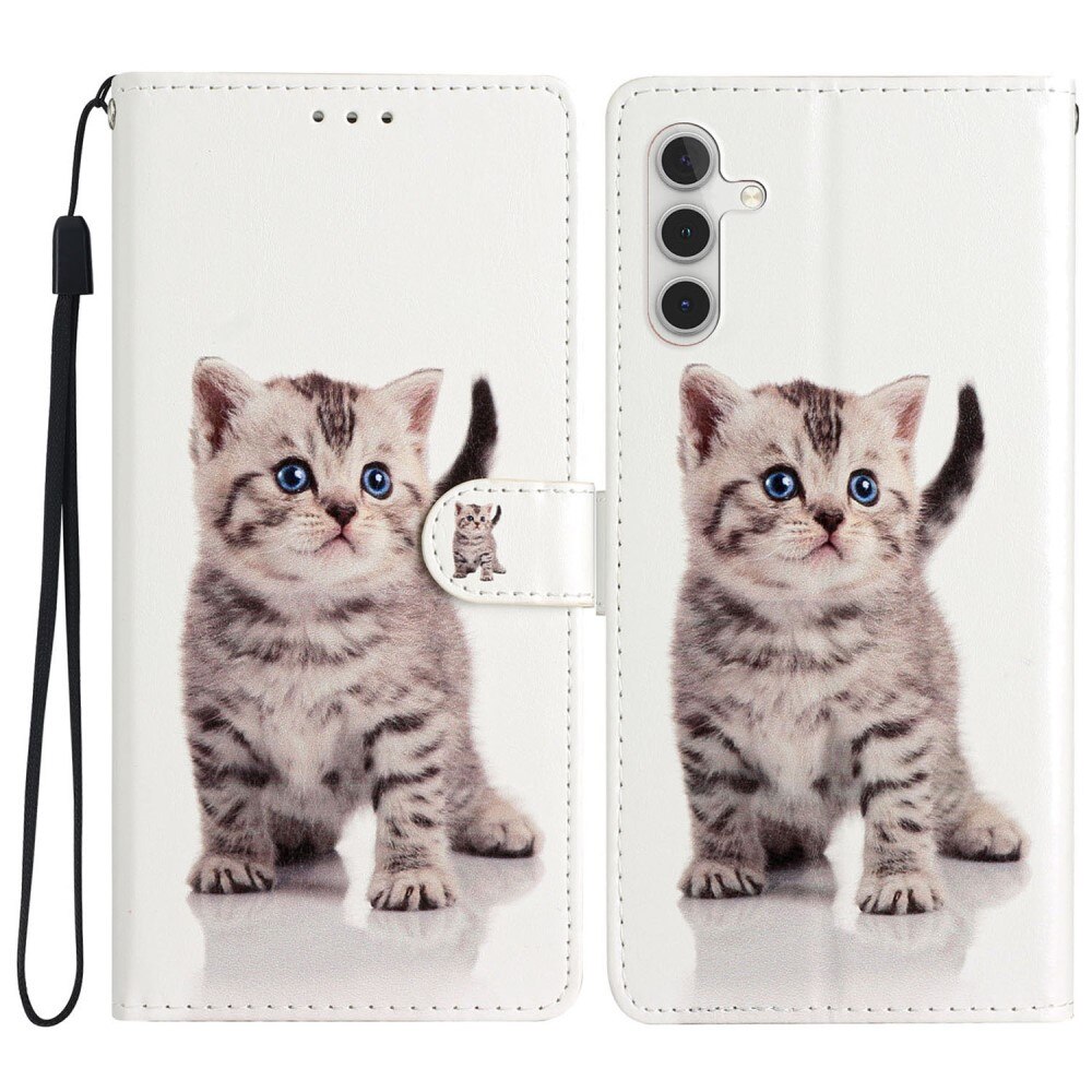 Cover portafoglio Samsung Galaxy A16 gattino