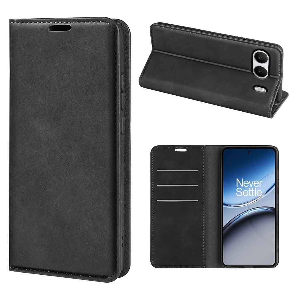 Cover portafoglio sottili OnePlus Nord 4 nero