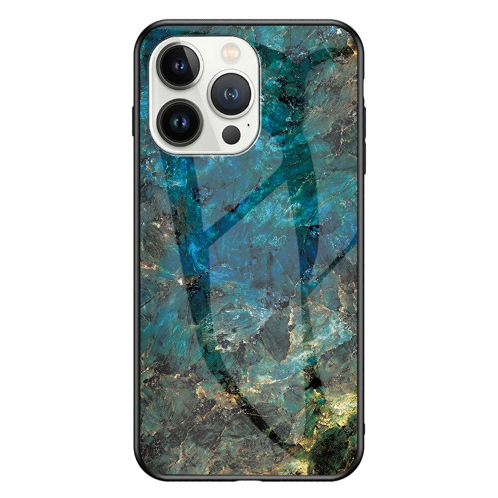 Custodia in vetro temperato iPhone 16 Pro emerald