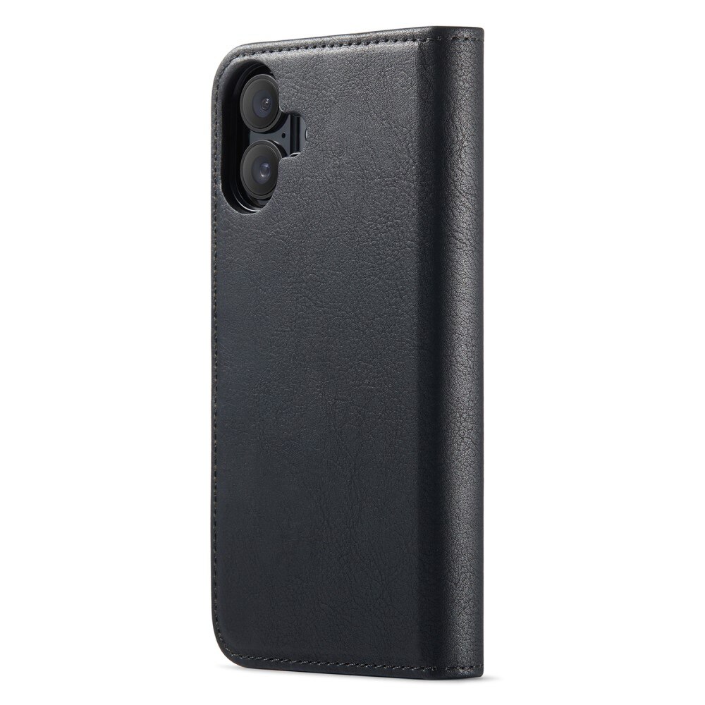 Cover portafoglio Magnet Wallet iPhone 16 Plus Black