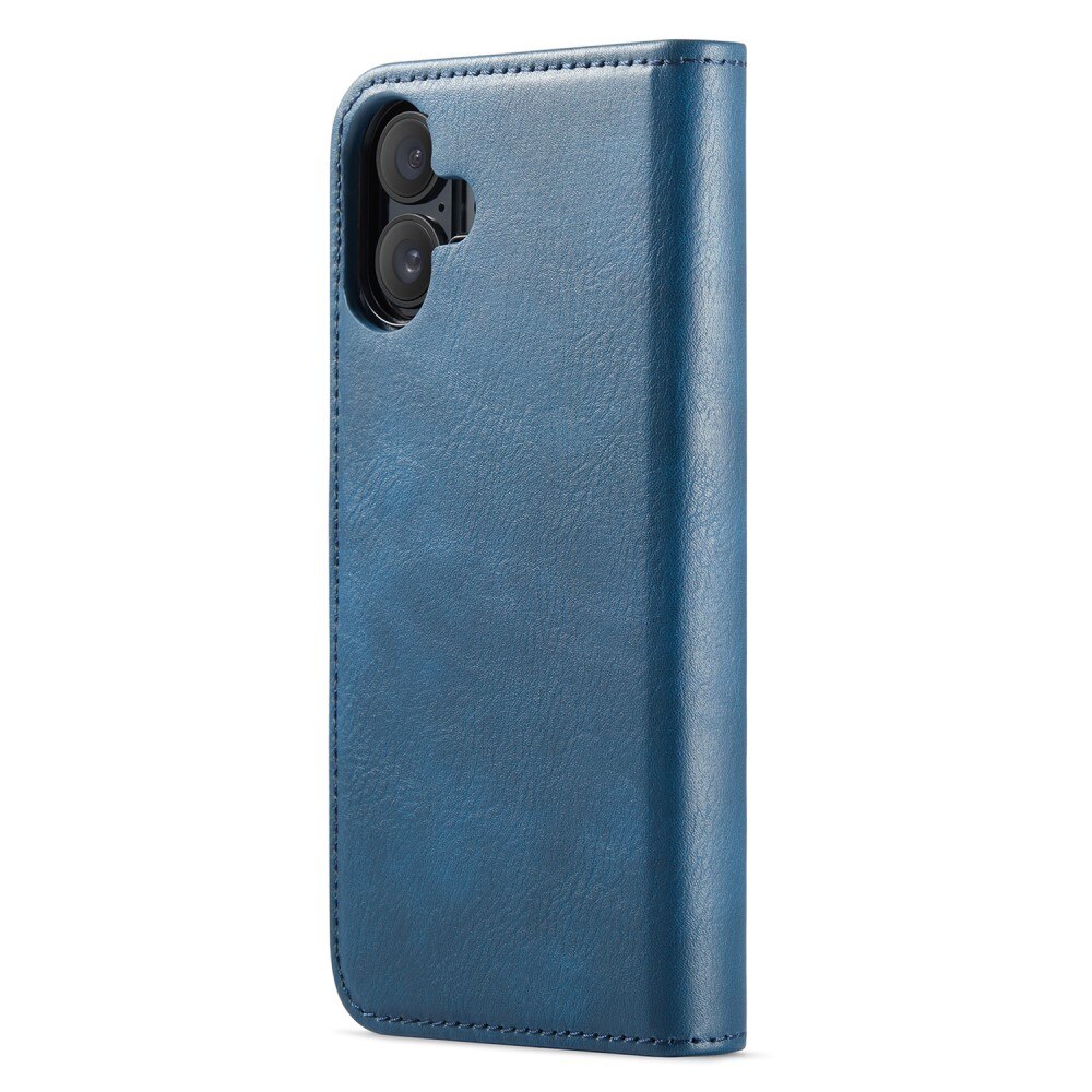 Cover portafoglio Magnet Wallet iPhone 16 Plus Blue