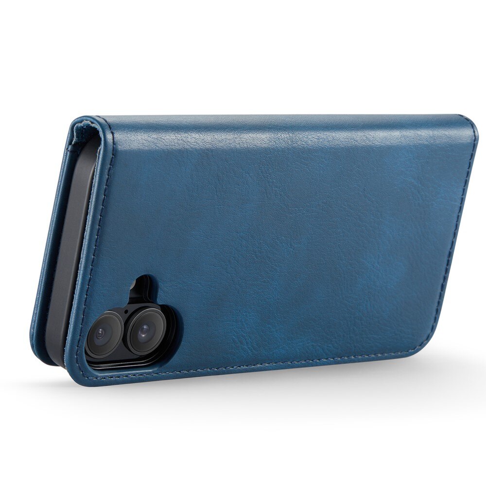 Cover portafoglio Magnet Wallet iPhone 16 Plus Blue