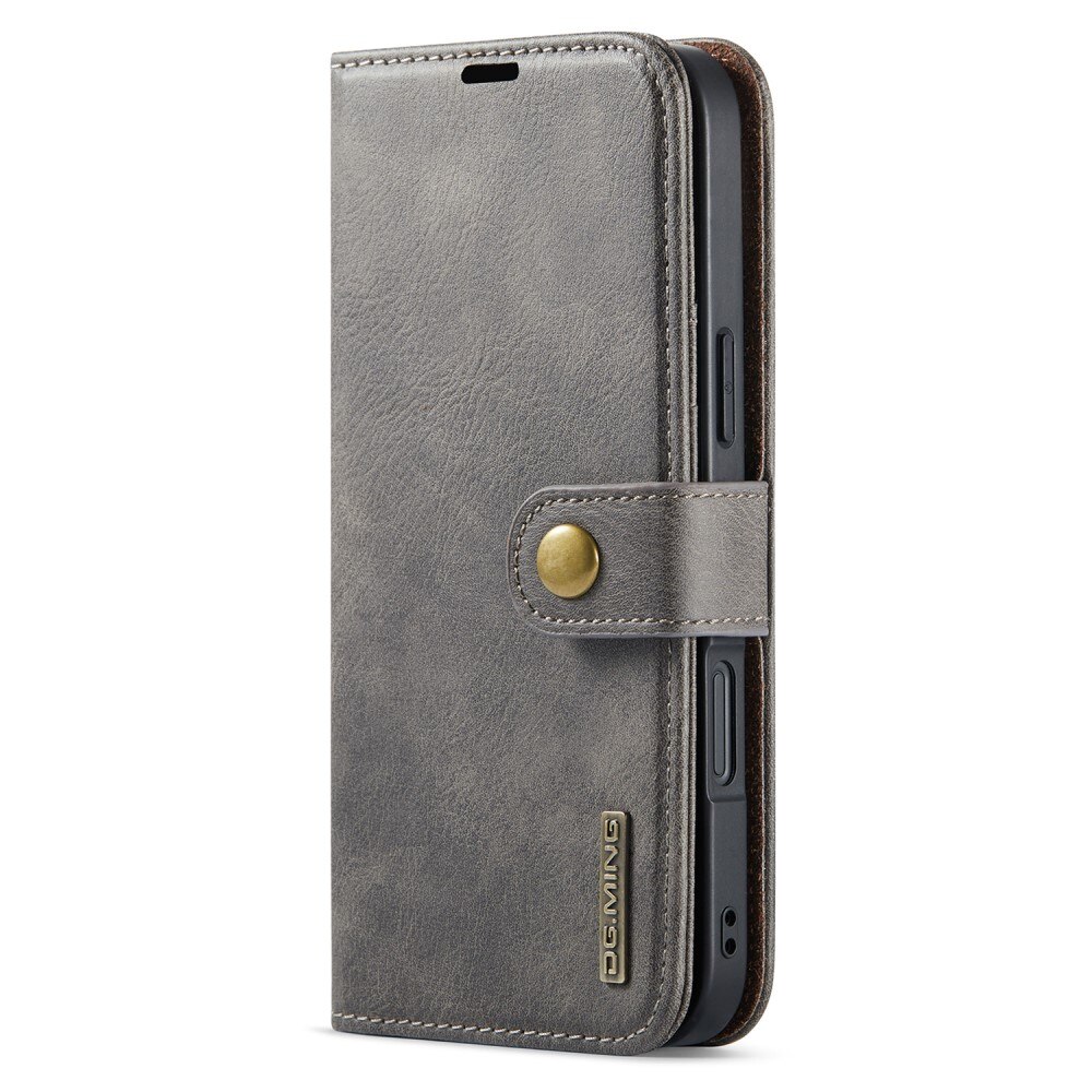 Cover portafoglio Magnet Wallet iPhone 16 Brown