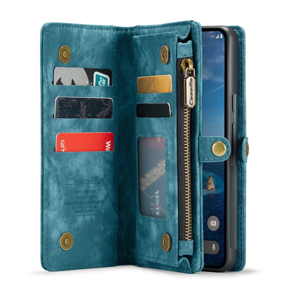 Cover portafoglio Multi-Slot Google Pixel 9 Pro XL blu