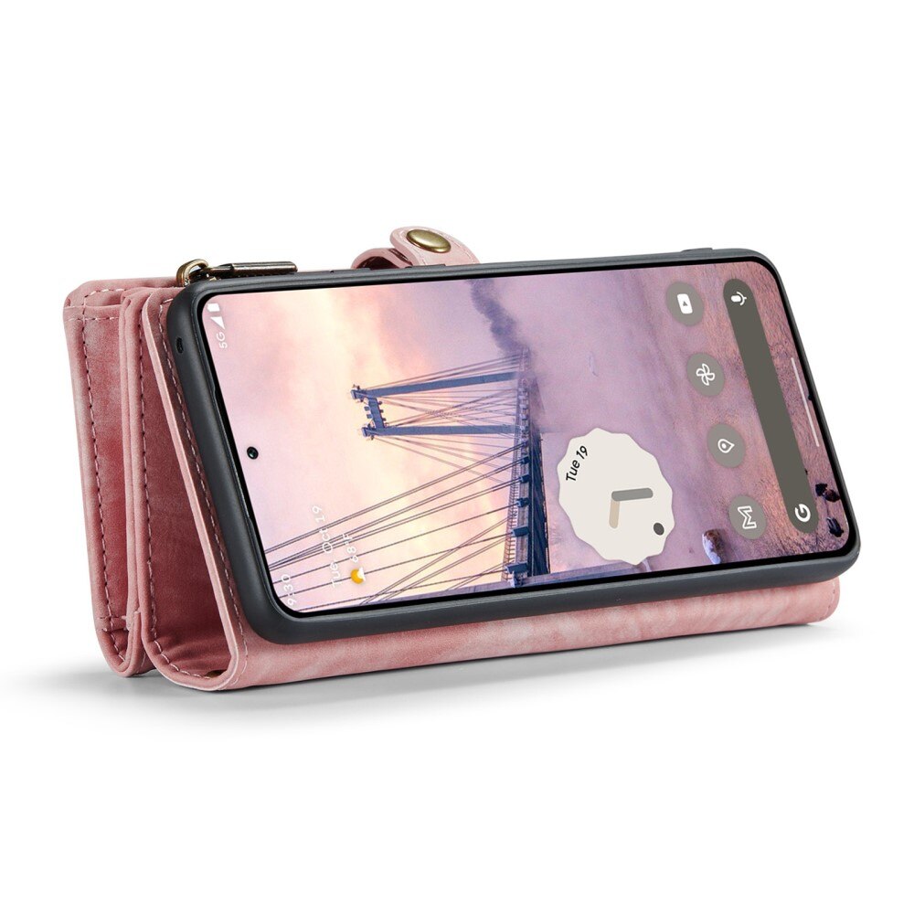 Cover portafoglio Multi-Slot Google Pixel 9 Pro rosa