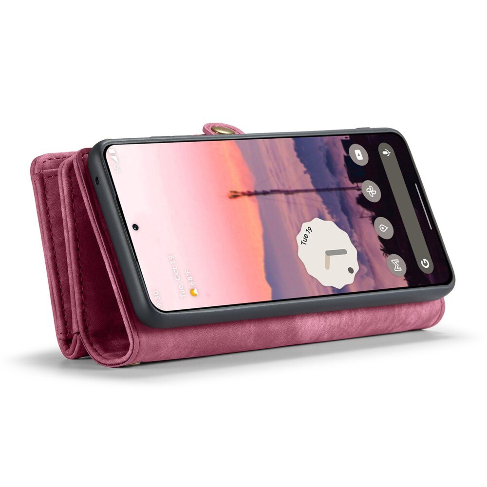 Cover portafoglio Multi-Slot Google Pixel 9 Pro rosso